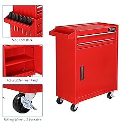 TUFFIOM 5-Drawer Rolling Tool Chest, Tool Storage