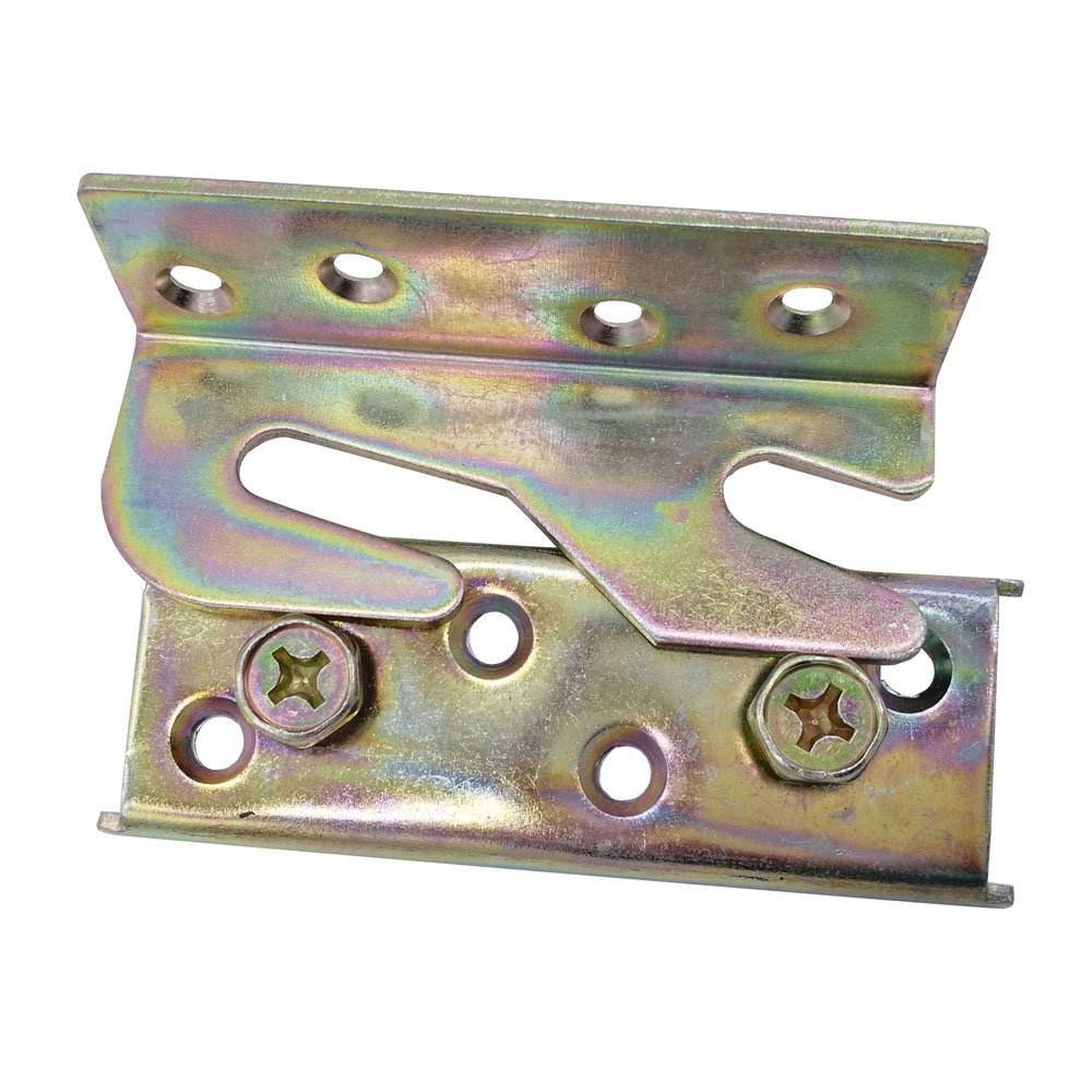 Richohome Heavy Duty NonMortise Bed Rail Fittings Wood Bed Rail