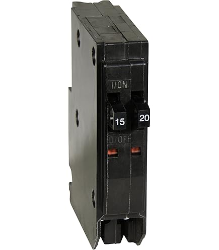 Circuit Breaker Square D QO Tandem - 1-Pole 15A & 20A, 120/240V, 10kA ...