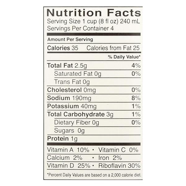 PACIFIC FOODS ORGANIC UNSWEETENED VANILLA ALMOND MILK, PLANT BASED MILK, 32 OZ CARTON