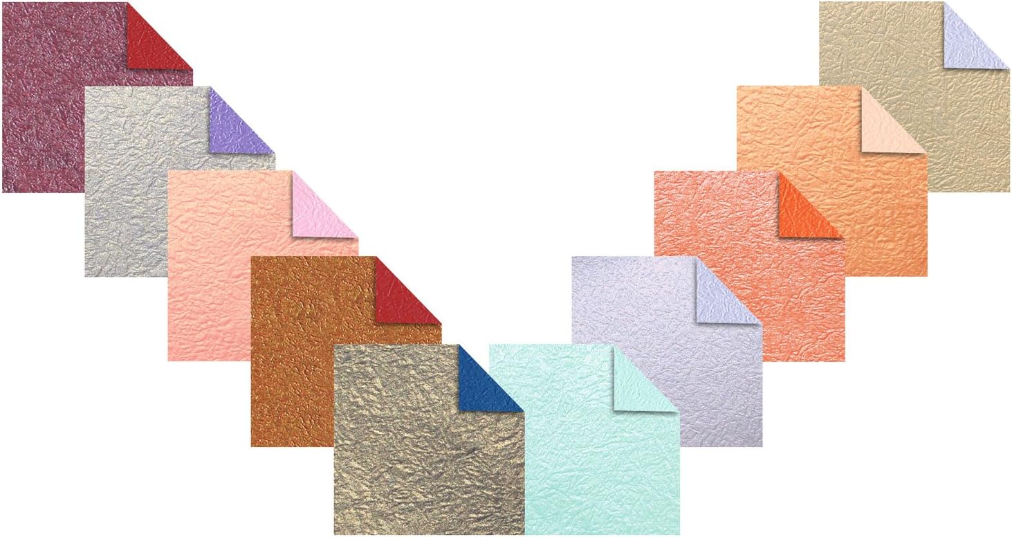 Ursus - Stream Leaflets, 15 x 15 cm, 50 Sheets, 10 Assorted Colours, Crush Paper - Image 3