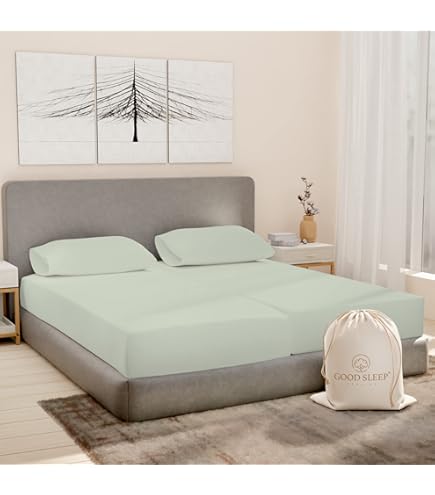 Parure de lit en coton égyptien Bio 400 fils Blanc 260 x 220 cm