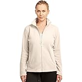 Sofra Women's Polar Fleece Full Zip Up Winter Jacket