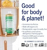 Dr. Bronner's Almond Pure-Castile Liquid Soap 946ml Organic Oils view 4