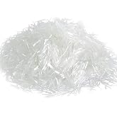 UPTTHOW Fiberglass for Cement Mortar Concrete Reinforcement (19MM)-1lb | 6/9/19mm length option, 1/2/4 lb weight options, for anti-seepage and anti-cracking cement mix for building walls garden