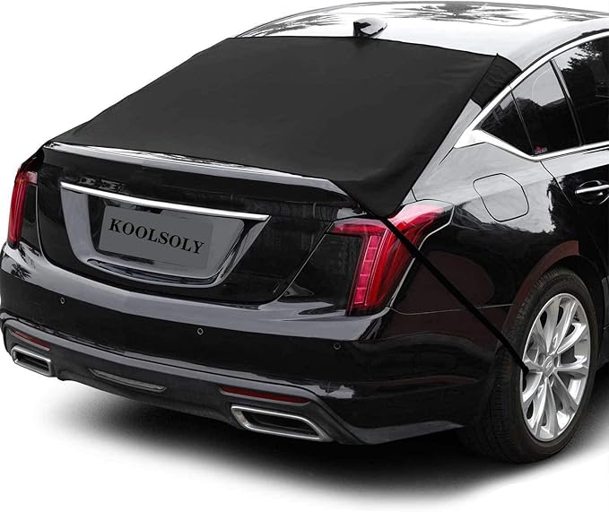 KOOLSOLY Car Rear Windshield Snow Cover,Layer Protection