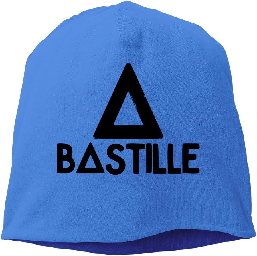 YUVIA BASTILLE Men's&Women's Patch Beanie HikingBlack Cap Hat For Autumn And Winter