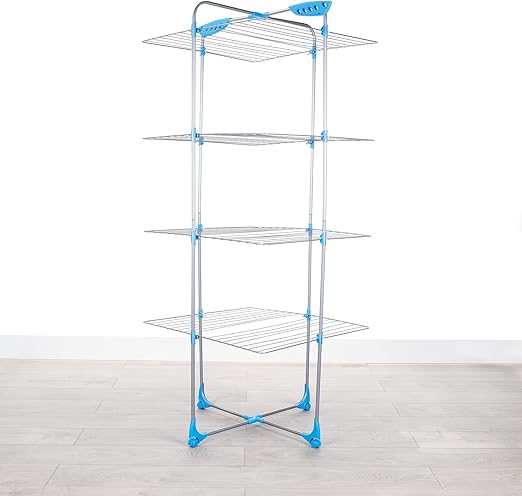 Amazon Com Minky Tower Drying Rack 131 Silver Home Kitchen