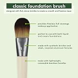 EcoTools Classic Foundation Brush Liquid Cream Vegan Cruelty-Free Synthetic view 2