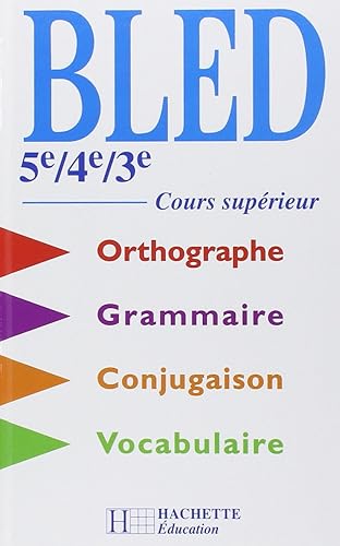 Download Cours d'orthographe, 5e, 4e, 3e, PDF