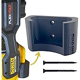 DeWalt Wall Mount for 60v Flexvolt Blower | DCBL772 Compatible | Black Plastic/Resin Wall Mounted Holder with Hardware