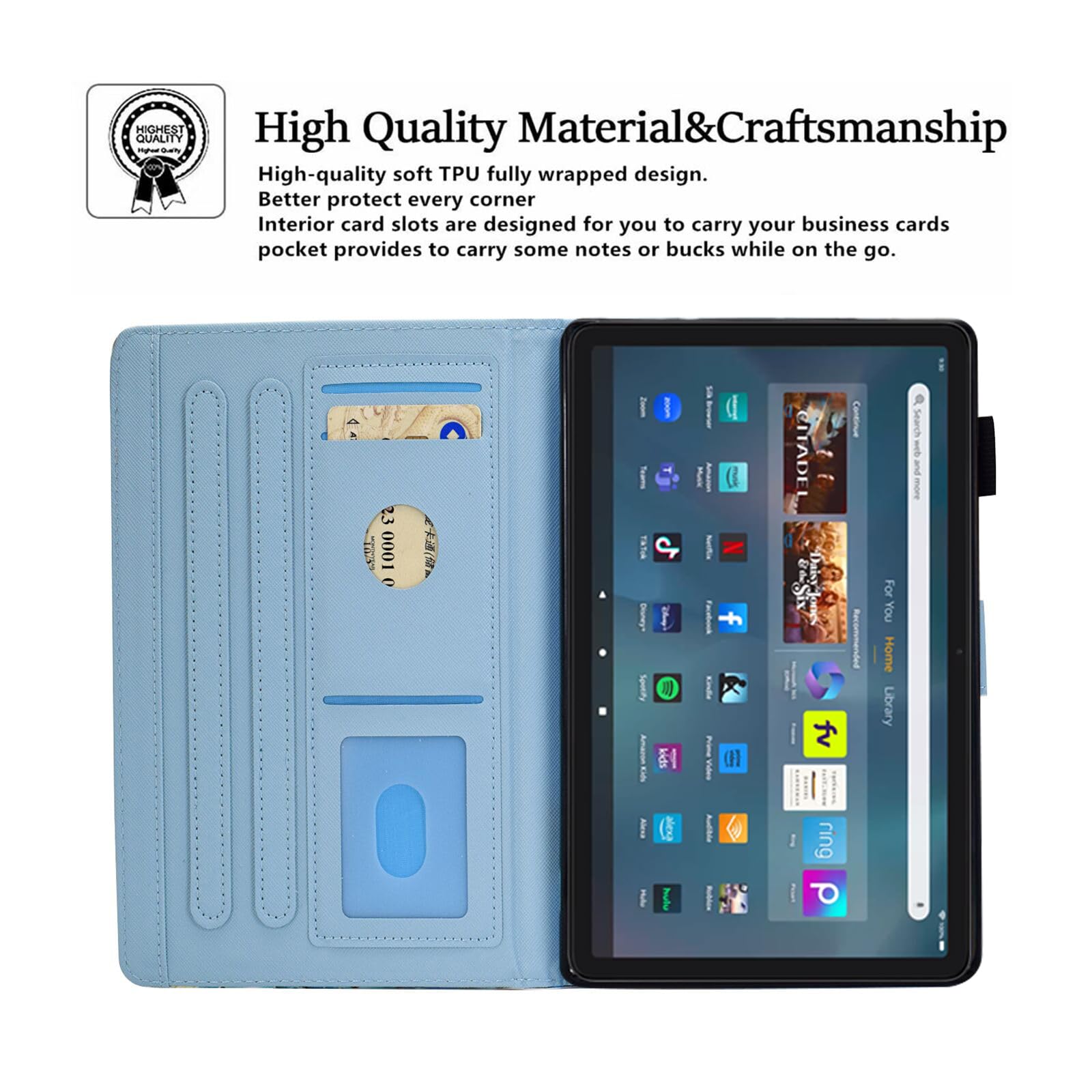 DTangLsm for Amazon Fire Max 11 Tablet Case