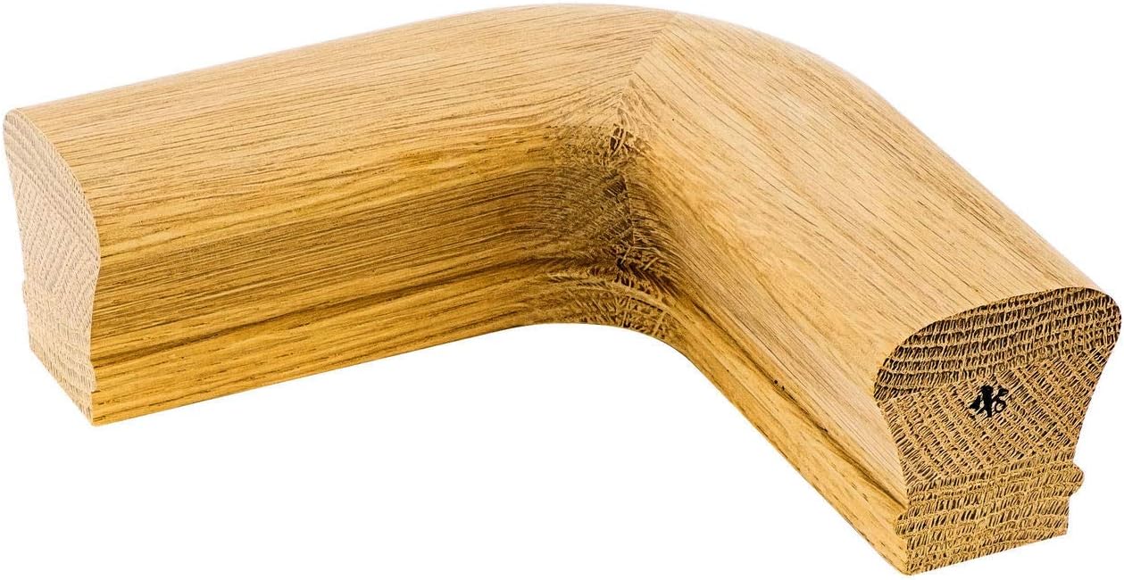 Coffman C-7011 Wood Stair Railing Pre-bored Quaterturn in Maple