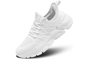 KVOVZO Womens Running Shoes Slip-on Walking Tennis Sneakers Lightweight Breathable Casual Soft Sole Mesh Workout Sports Shoes