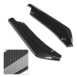 2 PCS Car Rear Bumper Guard Diffuser Splitter Front