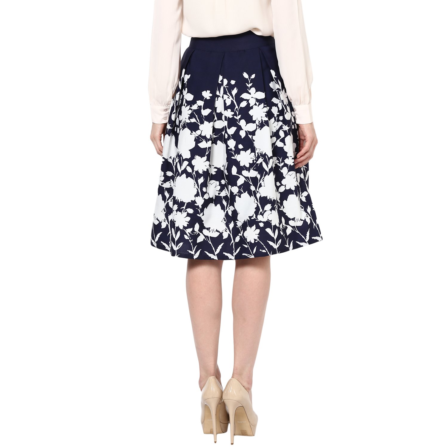 harpa women's a-line skirts (gr2670_navy)