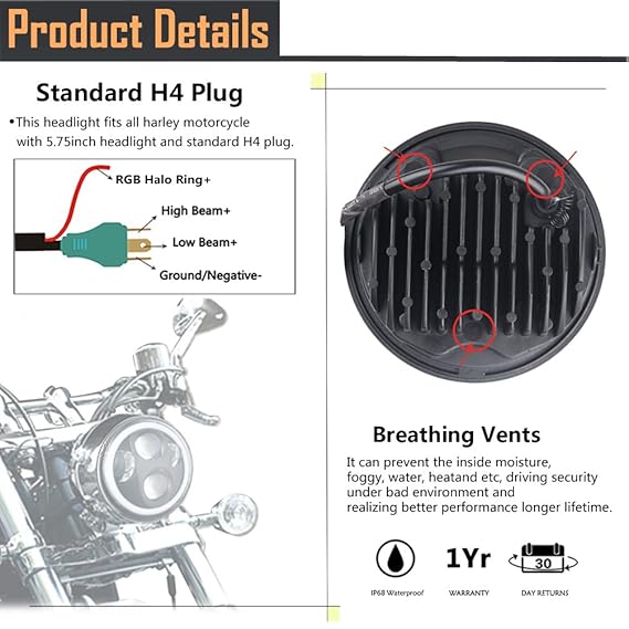 Harley Davidson Headlight Wiring
