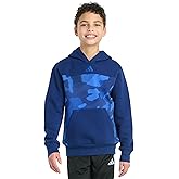 adidas boys All Over Printcolor Block Halftone Camo Hooded Pullover (Big Kid)
