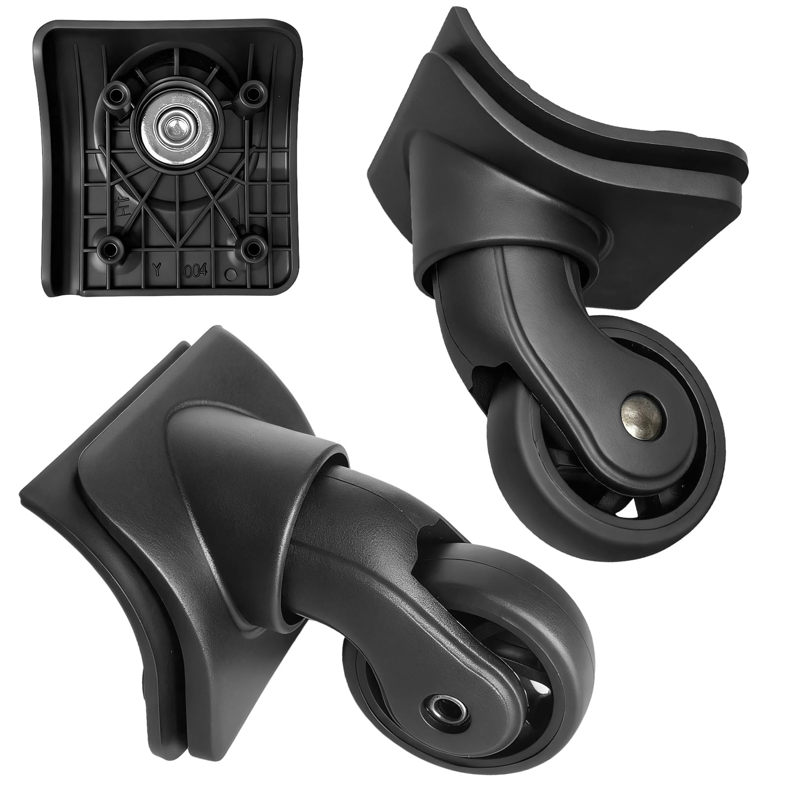 Photo 1 of **UNTESTED**
Tobeso-Nuoze Replacement Luggage Wheel Repair Suitcase Bag Parts Spinner Wheels (Spinner Wheels, 2)