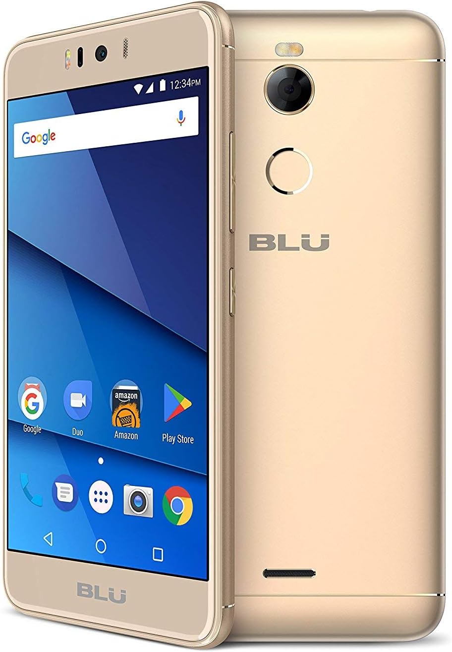 BLU R2 R0172WW 5.2" GSM Unlocked 32GB - 2GB RAM Dual Sim 4G LTE 13MP Android (Gold)