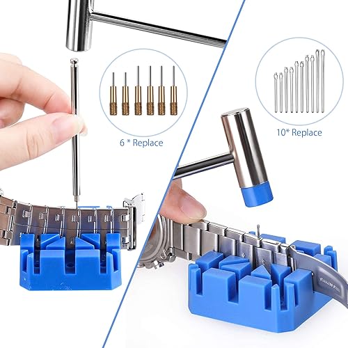 JOREST Watch Link Removal Tool Kit, Watch Band Tool for Watch