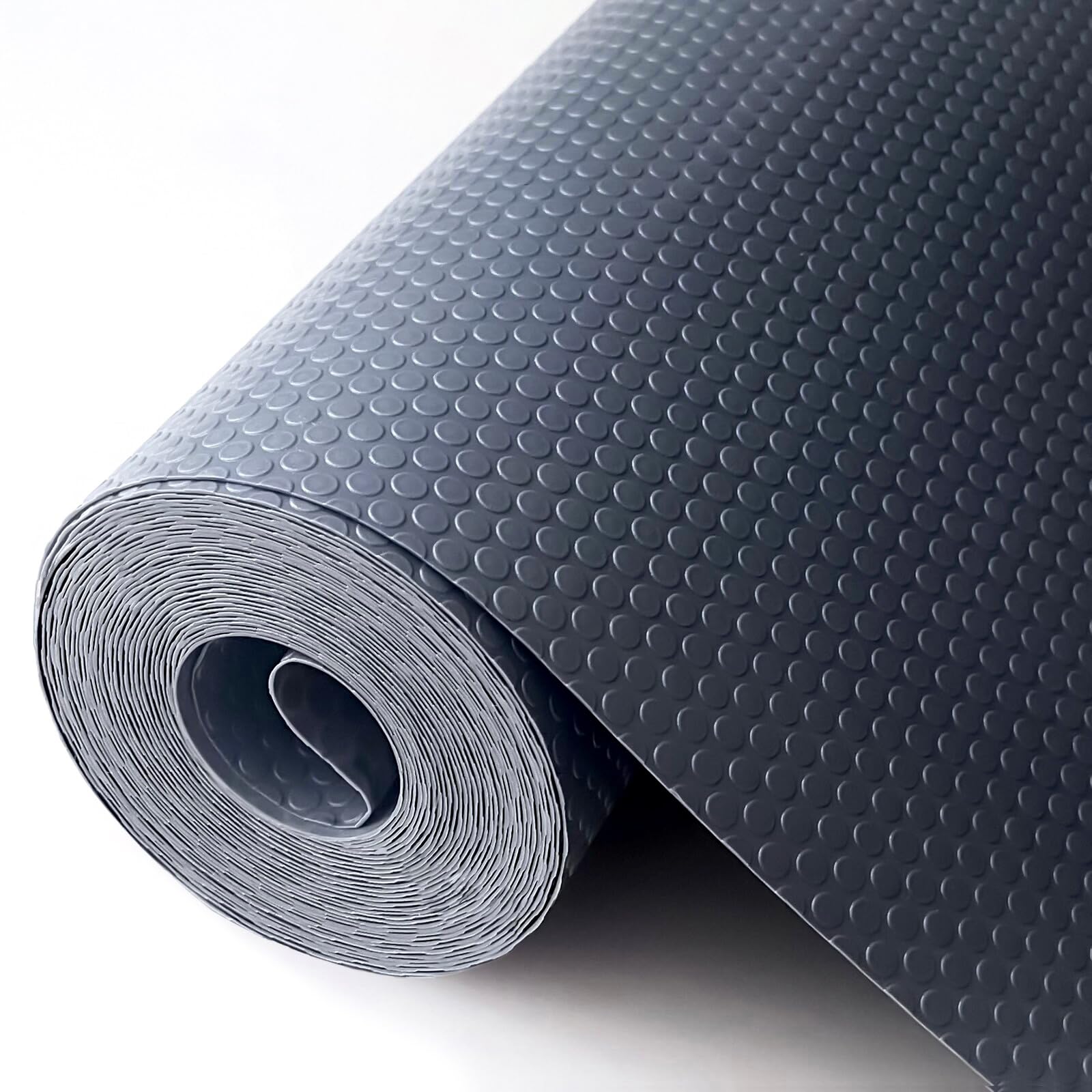 wohomuke Shelf Liners 30x600cm Non-Slip Mats Shelf Mats Drawer Liner Drawer Mats Non-Slip Underlays Washable EVA BPA Free Waterproof & Oil-Proof Cupboard Cabinet Shelf Protector (Grey,30cmx6m)