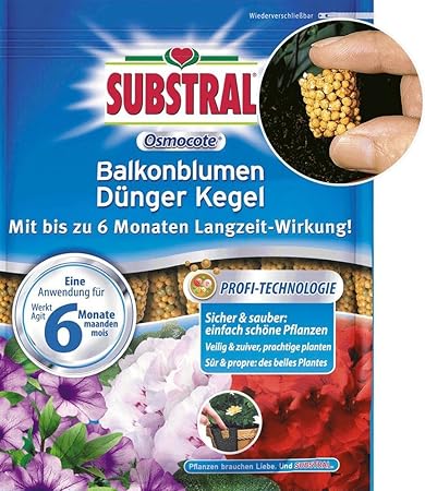 SUBSTRAL® Osmocote® Langzeit Dünge-Kegel,25 Stück