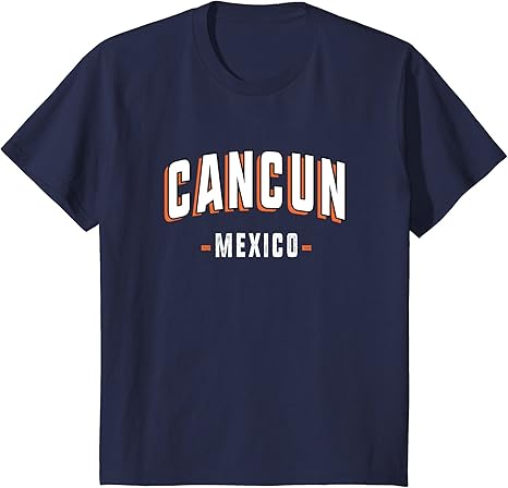 Amazon.com: Cancun Mexico Vacation T-Shirt Orange: Clothing