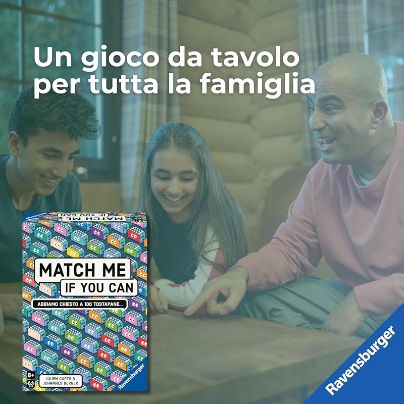 - Match Me If You Can | Brettspiele ab 8 Jahren | 3-8 Spieler | Geschenk für 8-jährige Kinder | Brettspiele für Erwachsene | 15-30 Minuten | Geschenkideen