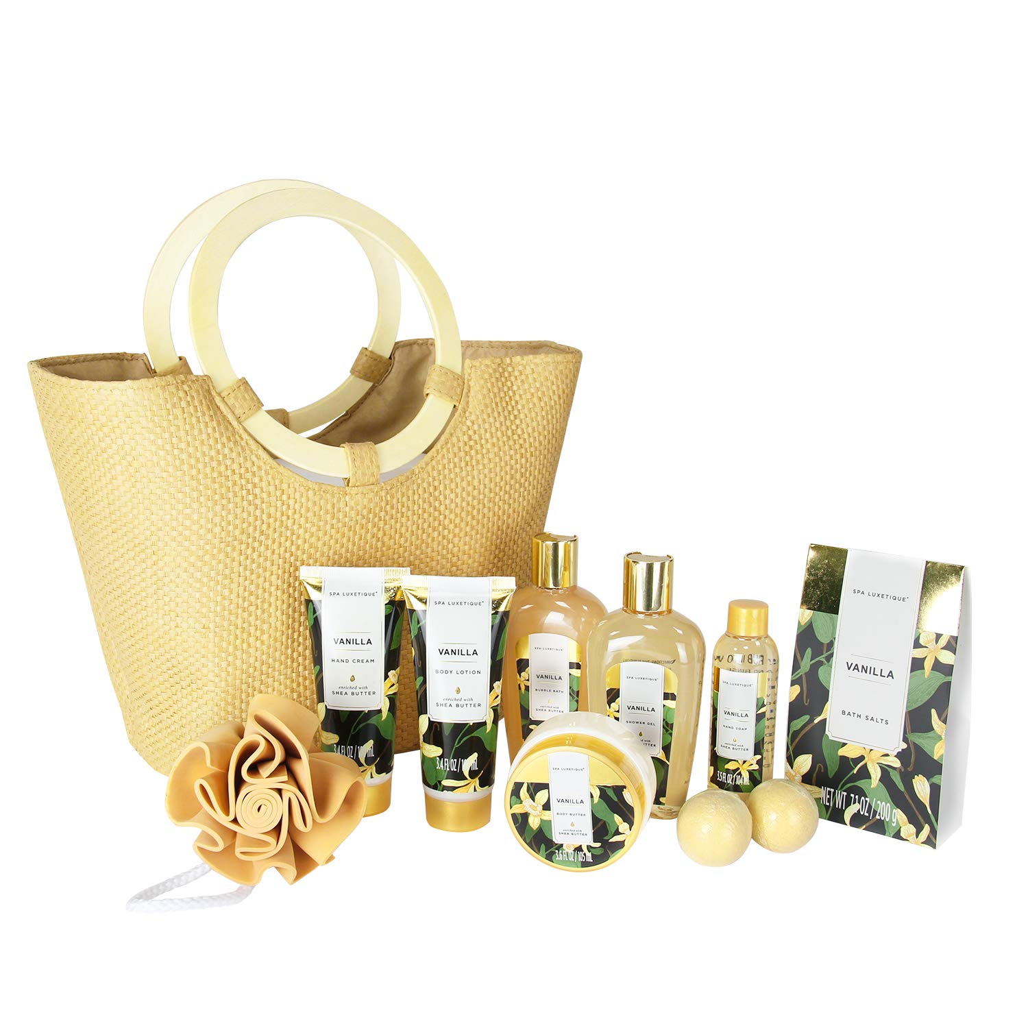 Spa Luxetique Spa Gift Baskets for Women, Premium 10pc