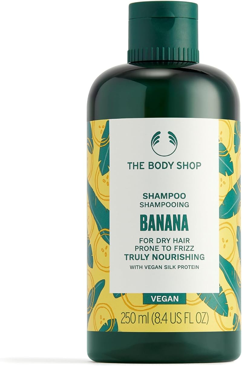 The Body Shop Banana Shampoo 250ml 8.4 fl oz Nourishing Hair Care