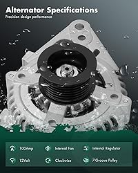 SCITOO Alternator Fit for Toyota FJ Cruiser 2007
