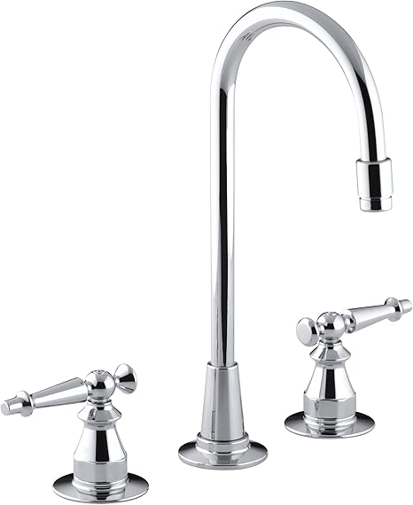 Kohler K 118 4 Cp Antique Entertainment Sink Faucet Polished