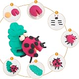 iFergoo Air Dry Clay 50 Colors Modelling Clay Safe Non Toxic Kids view 4