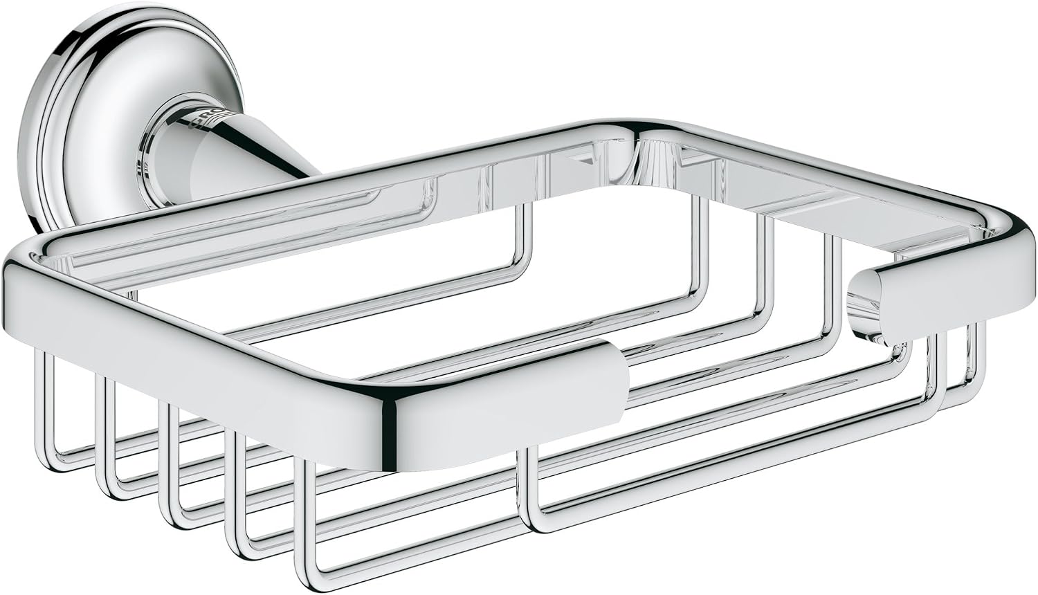 GROHE Essentials Authentic Corner Basket, Small Chrome 40659001
