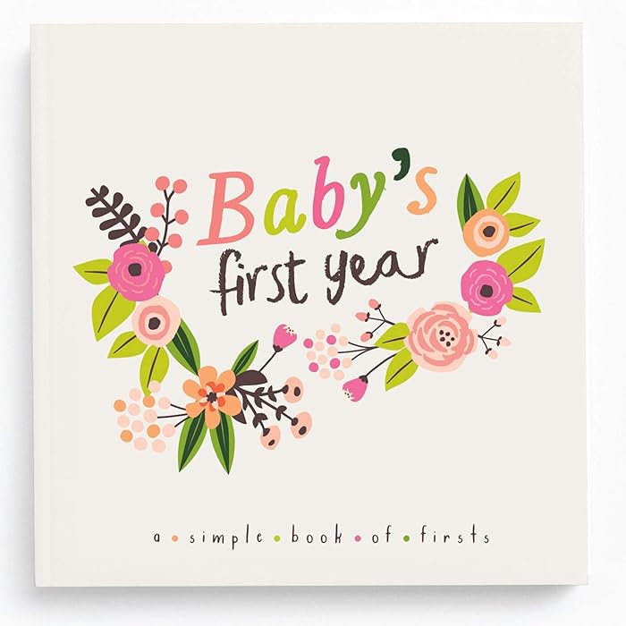Image 1 - Lucy Darling Baby's First Year Memory Book: A Simple Book of Firsts - Little Artist Baby Journal - Baby Album