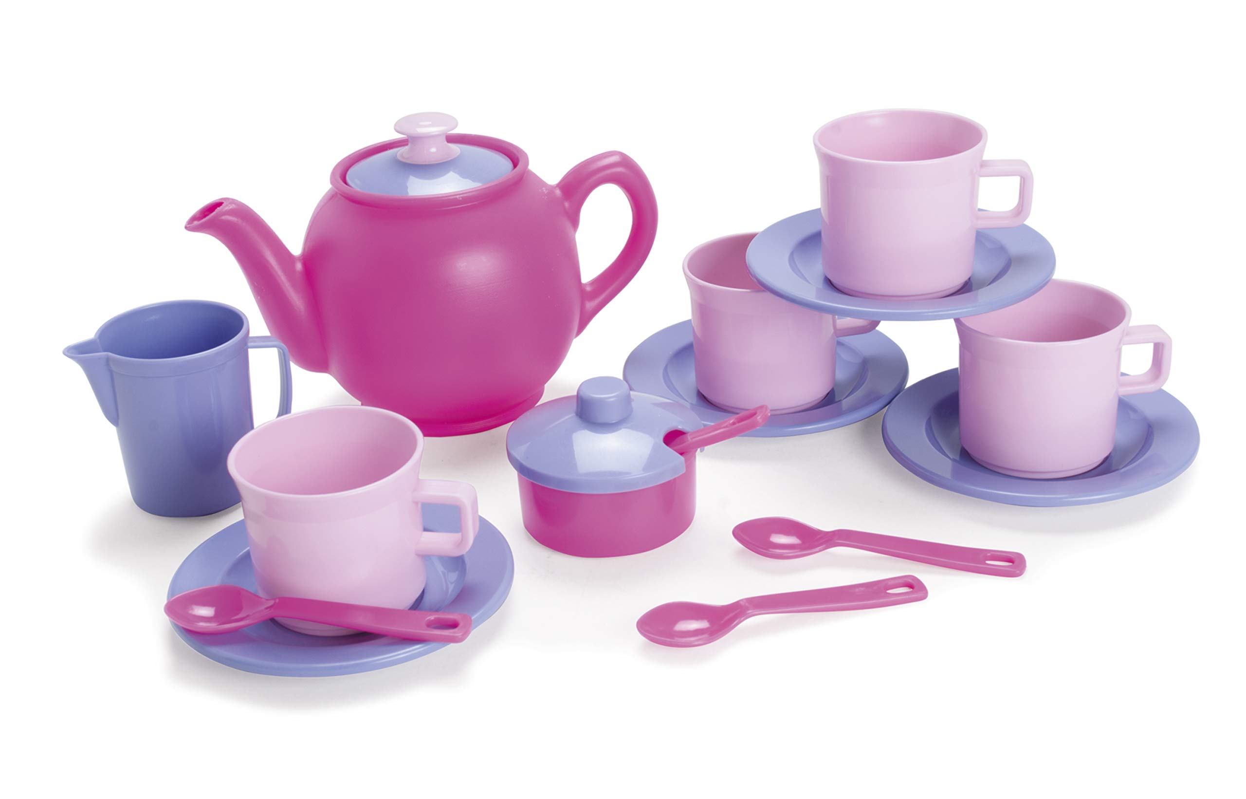 Andreu Toys Andreu Toys014398 Dantoy 4 People Princess Tea Set in Net, 12 x 18.5 x 19 cm