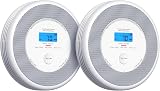 X-Sense XP0A-SR 2-Pack Smoke and Carbon Monoxide Alarm English Voice Alerts