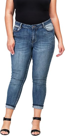 plus size jeans amazon