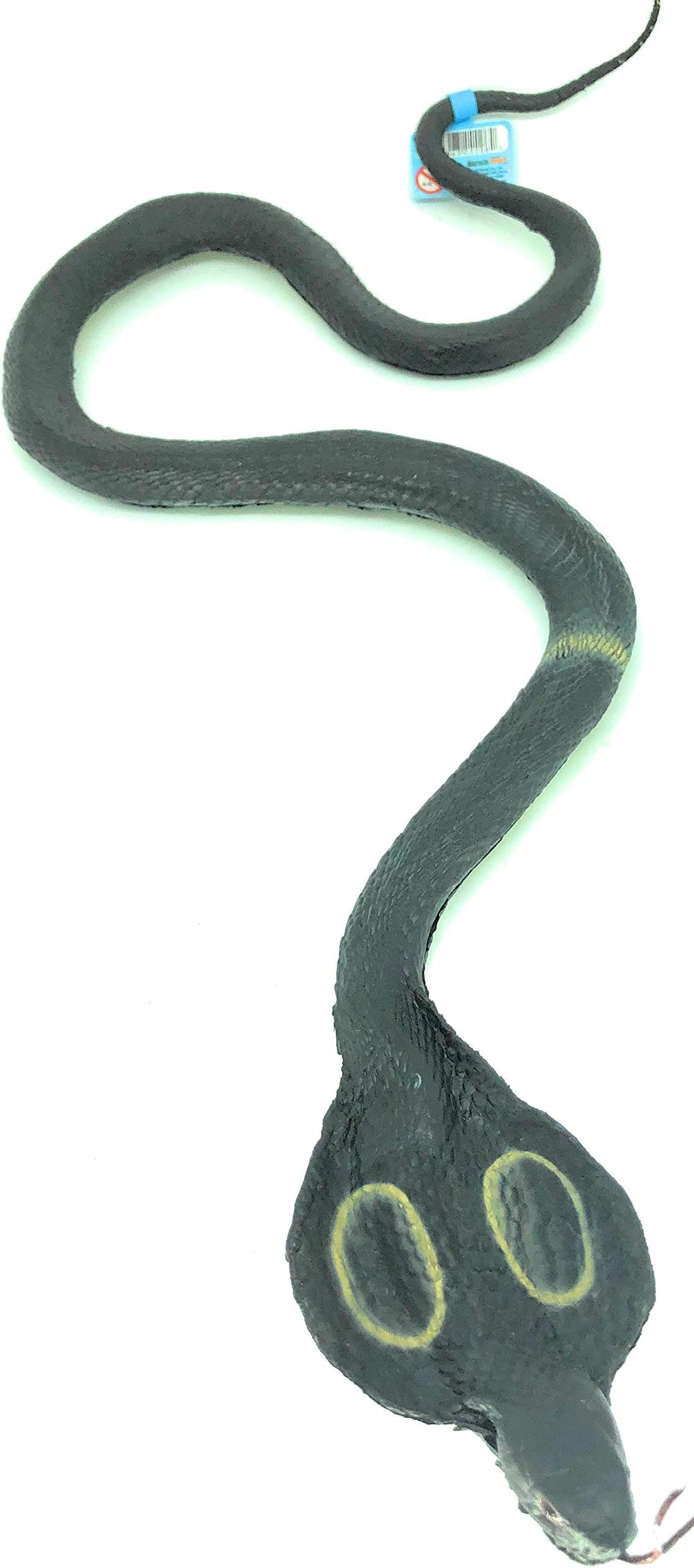 Mamejo Nature Lifelike Rubber Snake Toy (King Cobra Rubber Snake Toy)