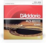 D Addario 85/15 Bronze Acoustic Guitar Strings EZ930 6 String Medium 13-56 view 2