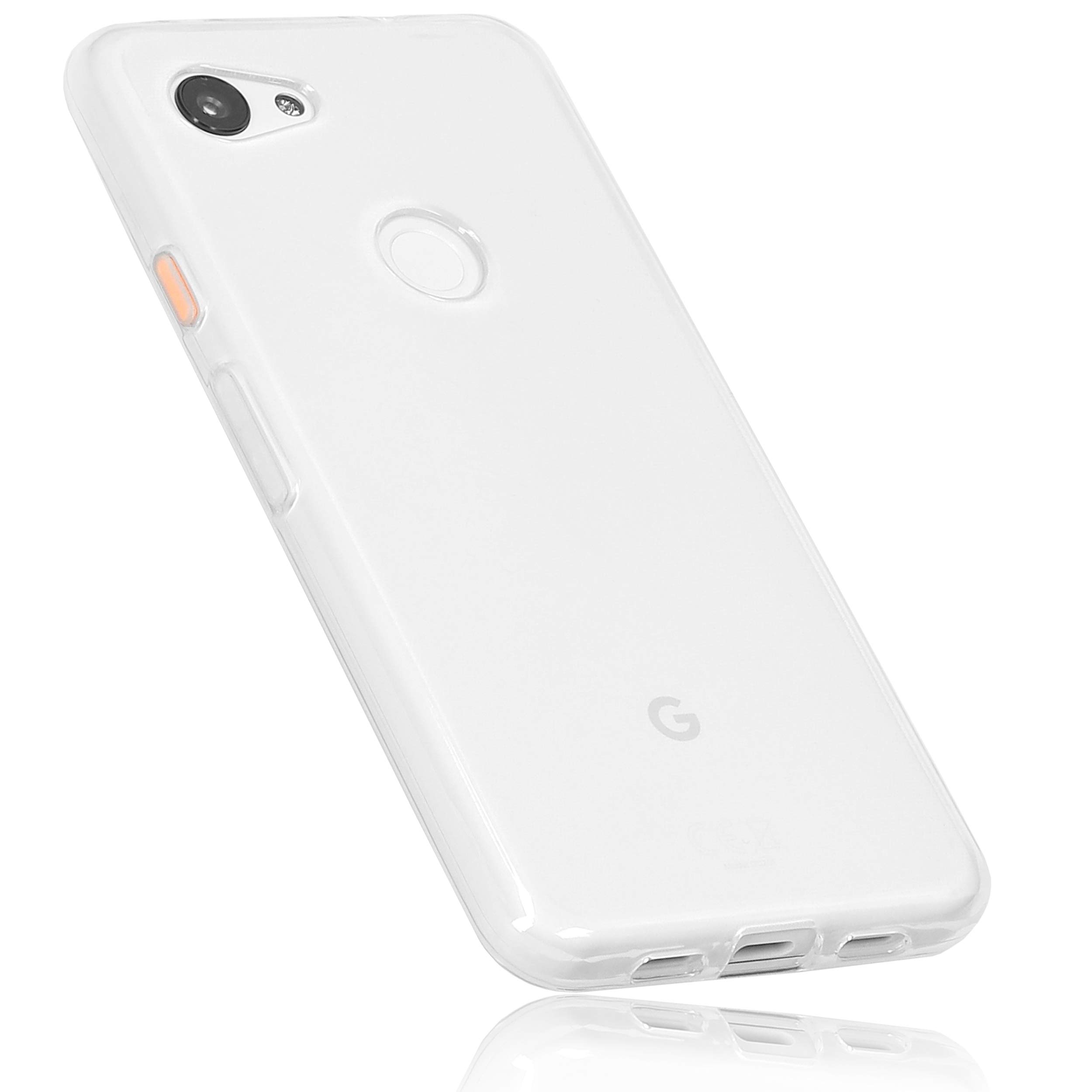 mumbi Case Compatible with Google Pixel 3a Mobile Phone Case, Transparent