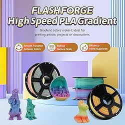 FLASHFORGE Rapid PLA Gradient Filament 1.75mm