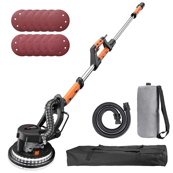 Drywall Sander, Tacklife 6.5A Variable Speed 500-1800 RPM Automatic