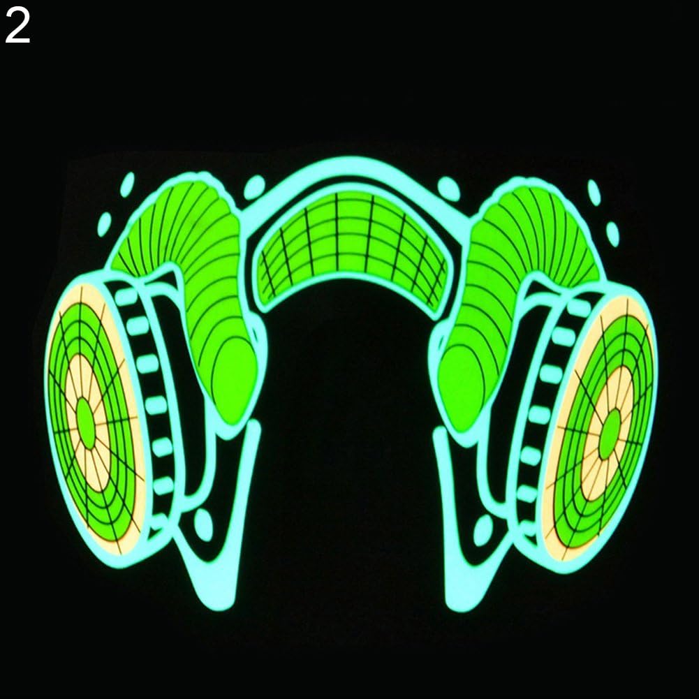 shakeball LED Luminous Voice Control Lighting Cosplay Party Flashing Face Mask (2#)