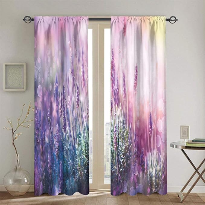 June Gissing - Cortina de lavanda, para sala de estar, fantasía, diseño