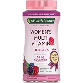 Nature's Bounty Optimal Solutions Women's Multivitamin, Raspberry, 80 Count | Immune and Cellular Energy Support, Bone Health, Raspberry Flavor, 40 Total Servings
