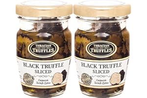 Carpaccio Tartufo Gourmet with Black Summer Truffle 70% Tuber Aestivum Preserved in Extra Virgin Olive Oil (2 x 60g)