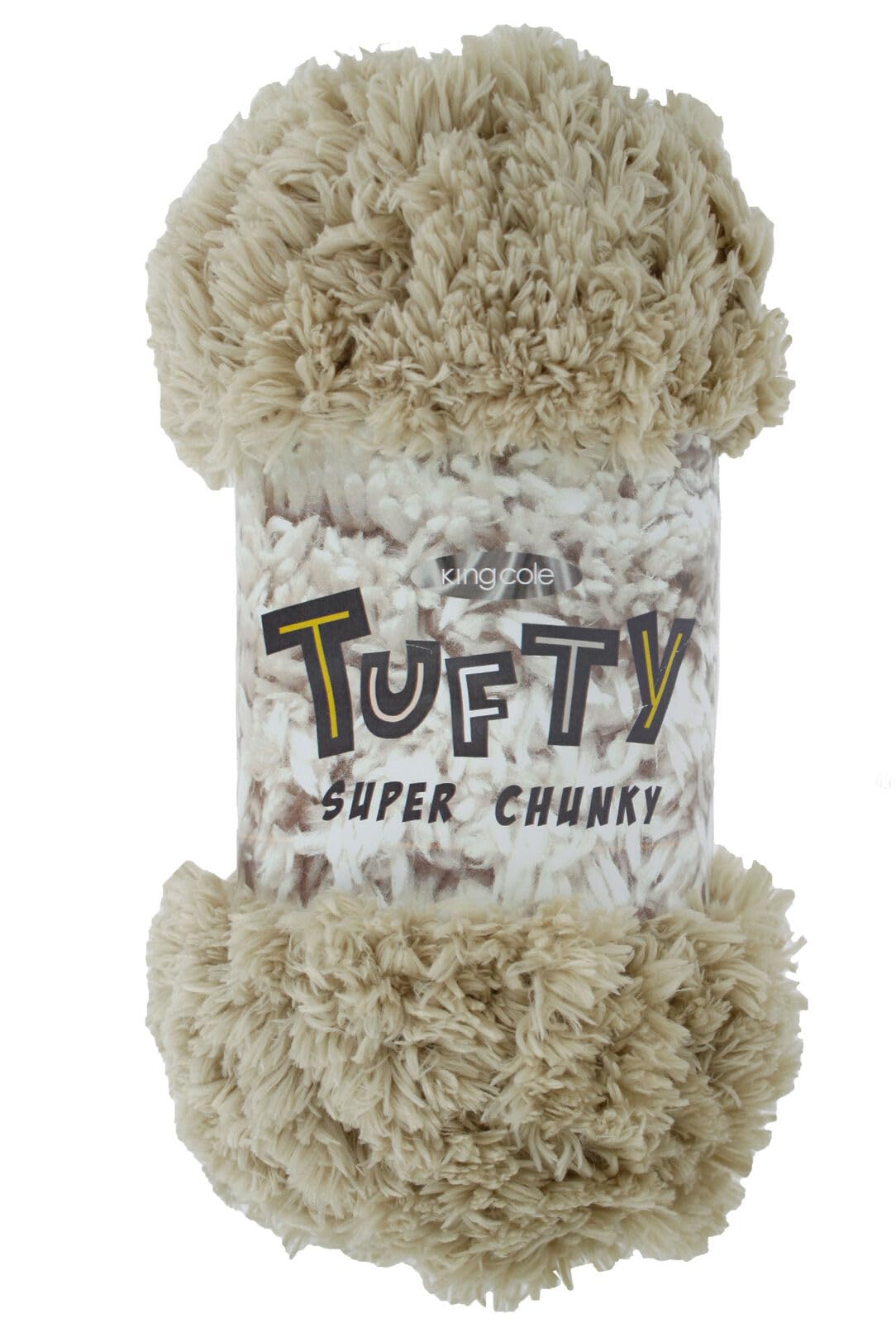 King Cole Tufty Super Chunky 200g Knitting Yarn (2796 Beige) — image 1