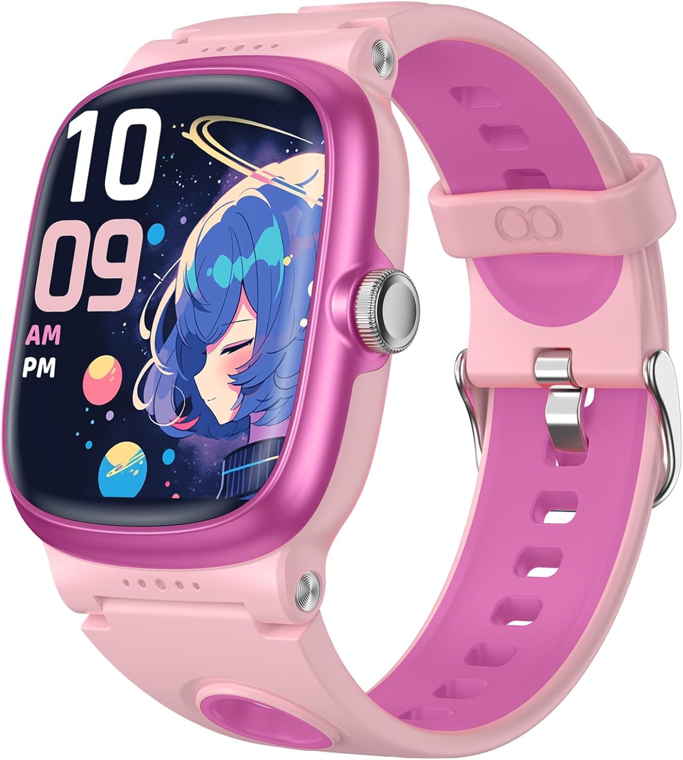 Photo 1 of Smart Watch for Boys Girls with Sleep | Health | Activity Tracker, Games, Alarm, IP68 Waterproof Kids Fitness Watch with Pedometer, Family Account, Toys Gifts for Kids Aged 4-16 (Green/Jet Black)